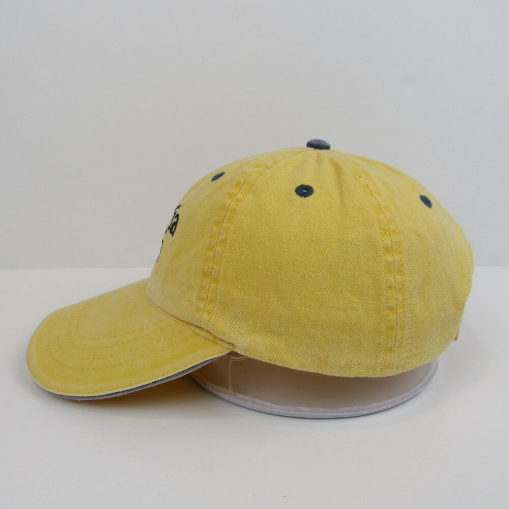 Georgia Girl Cap Yellow Women's Hook & Loop Adjustable Embroidered Baseball Hat - Picture 3 of 9